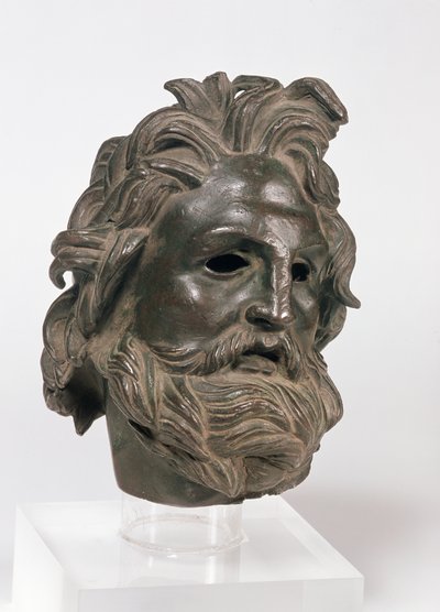 Kopf des Poseidon von Roman Roman