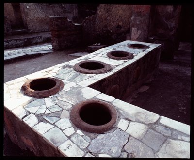 Thermopolium-Marmortheke, 5. Jahrhundert v. Chr. - 1. Jahrhundert n. Chr. von Roman Roman