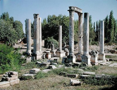 Ansicht der Propyläen oder monumentalen Toranlage von Roman Roman