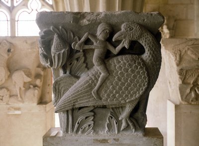 Dekor eines Baldachins der Kathedrale Saint-Lazare d