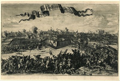 Eroberung von Coevorden am 30. Dezember 1672 von Romeyn de Hooghe (attributed to)