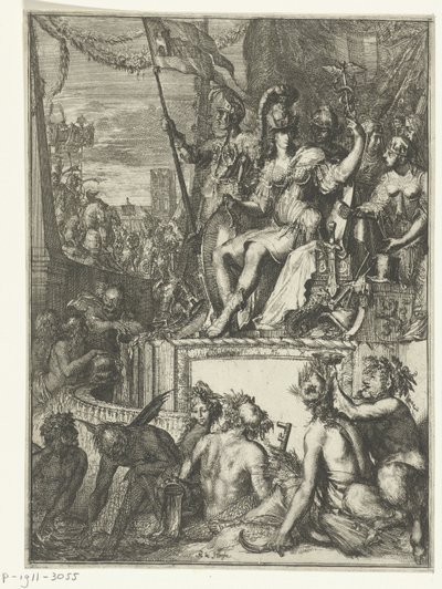 Allegorische Darstellung des (See-)Handels von Romeyn de Hooghe