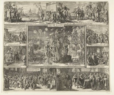 Der Frieden von Westminster, 1674 von Romeyn de Hooghe