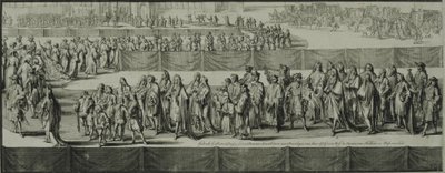 Trauerzug von Königin Maria II., 1695 von Romeyn de Hooghe