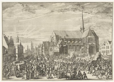 Einzug von Leopold I. in Brüssel, 1686 von Romeyn de Hooghe