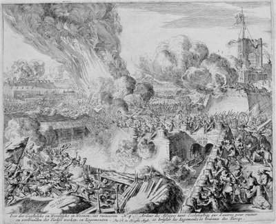 Wiener Druckzyklus, Verteidigung der Befestigungen von Wien durch Zivilisten, 1683 von Romeyn de Hooghe