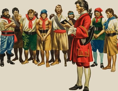 Kapitän Bartholomew Roberts von Ron Embleton