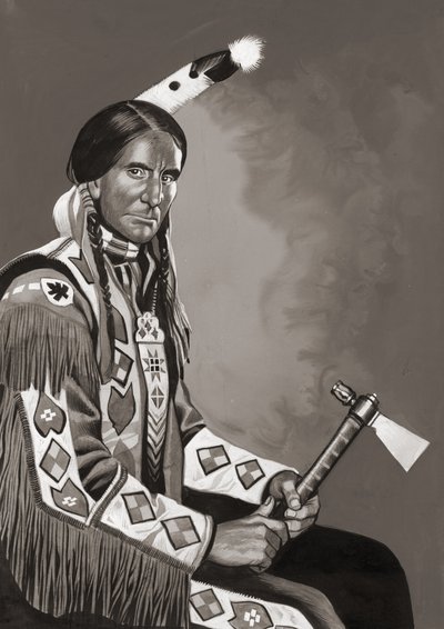 Graue Eule von Ron Embleton
