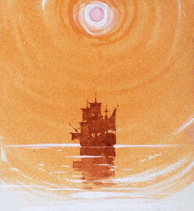 Segelschiff von Ron Embleton