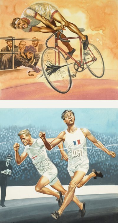 Sportler von Ron Embleton
