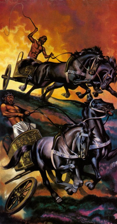 Die Magie der Olympischen Spiele: Der Krieg der Götter von Ron Embleton
