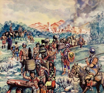 Die spanische Eroberung Mexikos von Ron Embleton