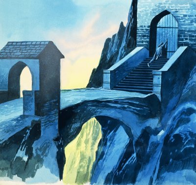 Tristan und Isolde: In dem Tristan nach Irland aufbricht von Ron Embleton
