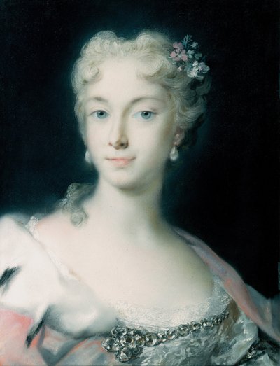 Maria Theresia, Erzherzogin von Habsburg 1717-1780, 1730 von Rosalba Giovanna Carriera