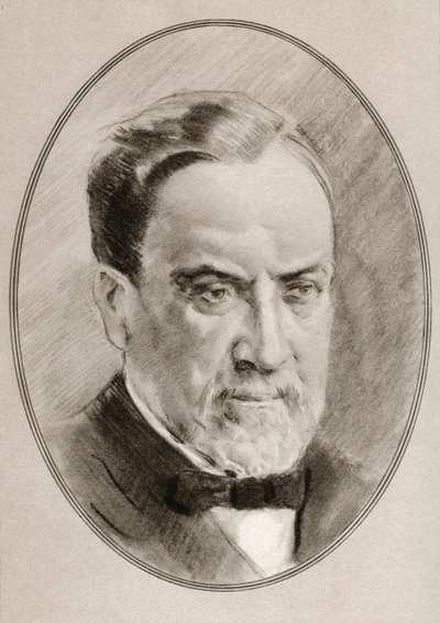 Louis Pasteur, aus Living Biographies of Great Scientists von Ross Gordon