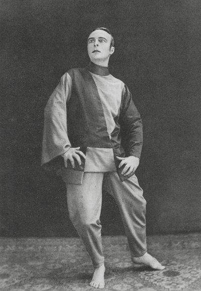 Rudolf von Laban, österreichischer Tänzer von Ruben Sobol