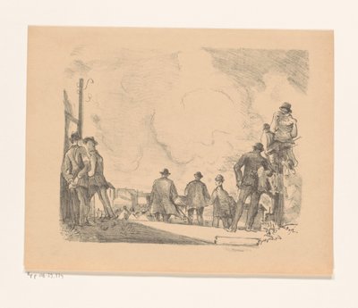 Pferderennbahn in Berlin von Rudolf Grossmann
