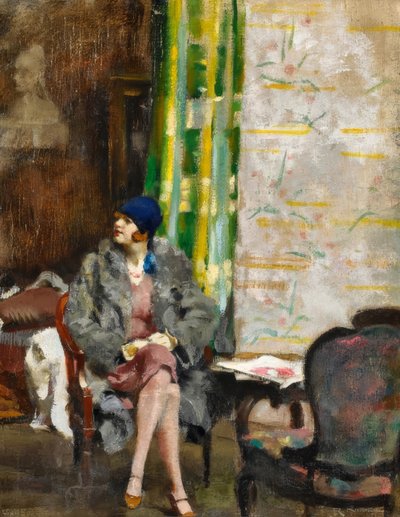 Der blaue Hut von Rudolf Nissl