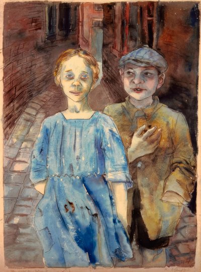 Verwahrloste Jugend von Rudolf Schlichter