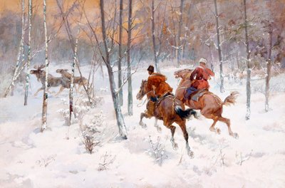 Elchjagd von Rudolph Frenz
