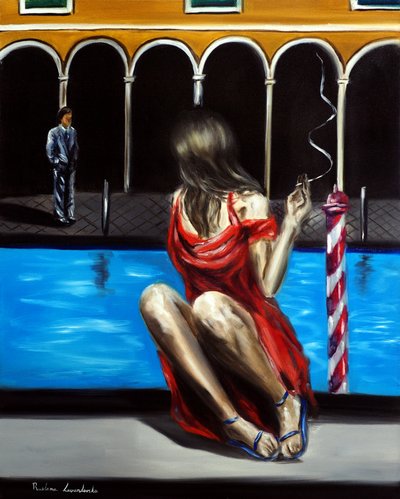 Liebe in Venedig, 2025 von Ruslana Levandovska