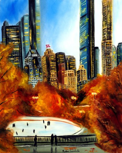 New York City Central Park im Herbst von Ruslana Levandovska