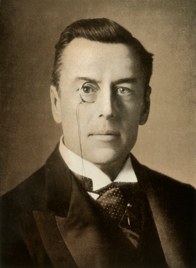 Rt. Hon. Joseph Chamberlain, M.P., Kolonialminister, 1900 von Russell and Sons