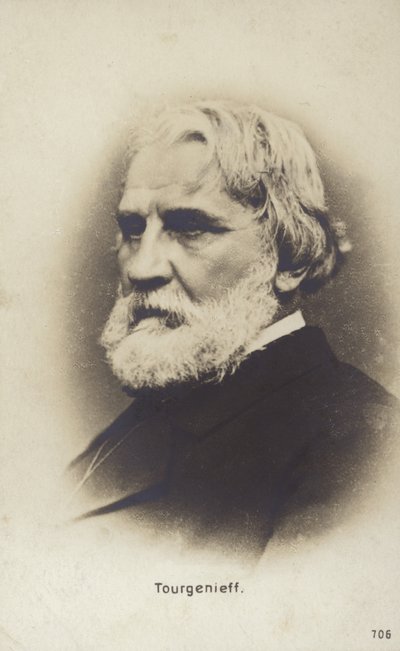 Iwan Turgenew, russischer Romanautor, Kurzgeschichtenschreiber und Dramatiker von Russian Photographer