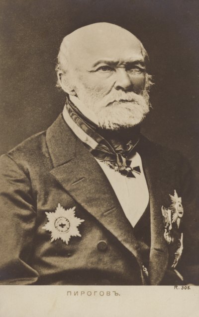 Nikolay Pirogov (1810-1881), russischer Arzt, Wissenschaftler, Chirurg und Anatom von Russian Photographer