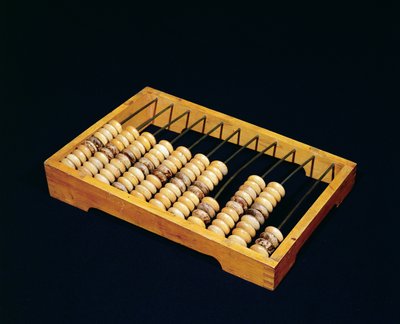 Abakus, Perlenrechner, wahrscheinlich 19. Jahrhundert von Russian School