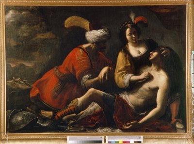 Tancrede und Herminie. Episode aus Jerusalem Befreit (1581) von Torquato Tasso von Rutilio Manetti