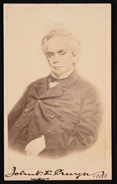 Porträt von John V. L. John VanSchaick Lansing Pruyn 1811-1877 von SJ Thompson