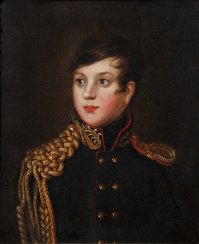 Porträt von Prinz Alexander Pawlowitsch Stroganow, ca. 1812 von S.S. Svintsov