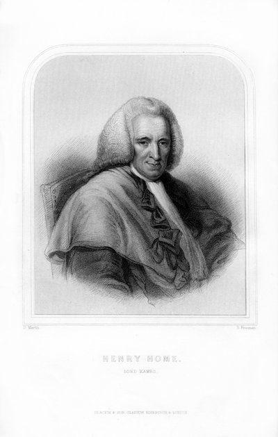Henry Home, Lord Kames, schottischer Philosoph, 1870 von S. Freeman