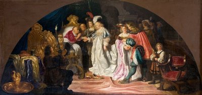Deckenmalerei aus Schloss Kronborg, Dänemark von Salomon Koninck