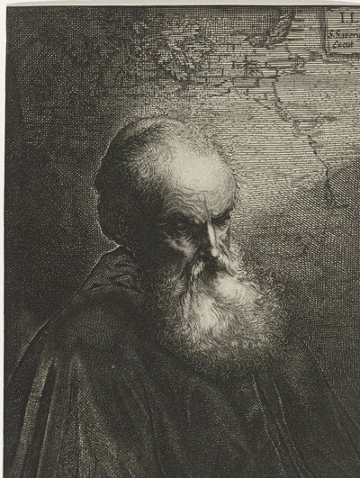 Porträt eines alten Mannes mit Bart von Salomon Savery