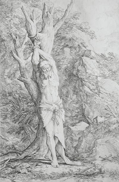 Albert, Gefährte des Heiligen Wilhelm von Salvator Rosa