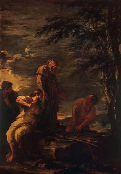 Demokrit und Protagoras, 1663-1664 von Salvator Rosa