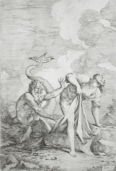 Glaucus und Scylla von Salvator Rosa