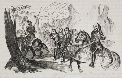Rückkehr der Kämpfer nach Barletta für die Herausforderung, Apulien, Italien von Salvatore Puglia