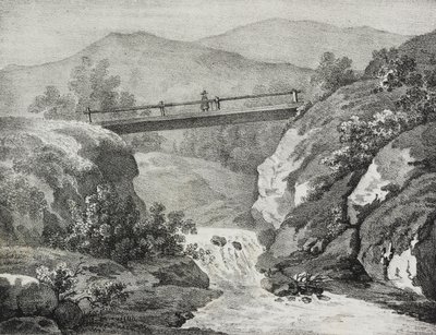 Ansicht von Allegheny, USA, Lithographie von Salvatore Puglia aus Poliorama Pittoresco, Nr. 44, 11. Juni von Salvatore Puglia