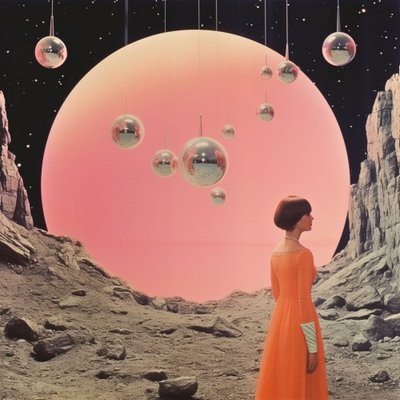 Kosmischer Disco-Traum von Samantha Hearn