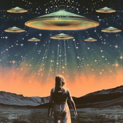 Geheimnisvolle UFO-Nacht von Samantha Hearn