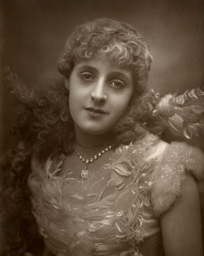 Phyllis Broughton, britische Schauspielerin, 1884 von Samuel A Walker
