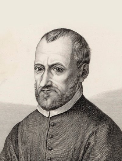 Porträt des Komponisten Giovanni Pierluigi da Palestrina 1526-1594 von Samuel Amsler