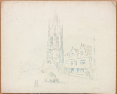 St.-Nikolaus-Kathedrale vom Haus von Lord Collingwood von Samuel Bilston