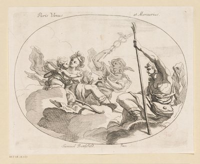 Paris, Venus und Merkur von Samuel Bottschild