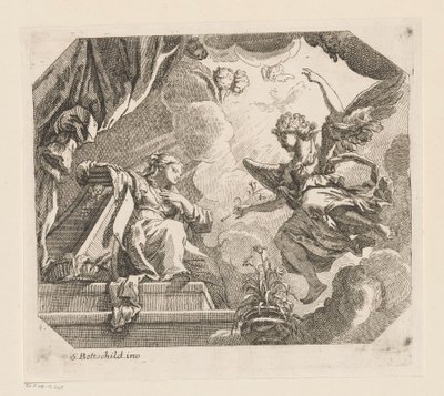 Verkündigung an Maria von Samuel Bottschild