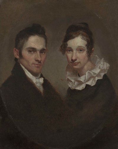 Reverend (1789-1869) und Mrs. Hiram Bingham (Sybil Mosely, gest. 1848) von Samuel Finley Breese Morse