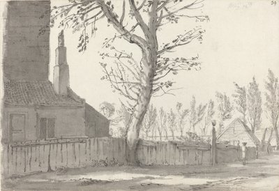 High Street am Herrenhaus, Marylebone von Samuel Hieronymus Grimm